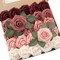 Artificial Flowers 25pcs Real Looking Burgundy Ombre Colors Bouquets